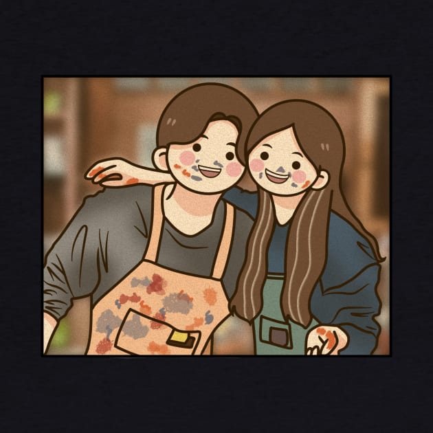 Cute couple korean drama by MPArt